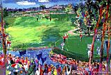Leroy Neiman Ryder Cup Valhalla 2008 painting